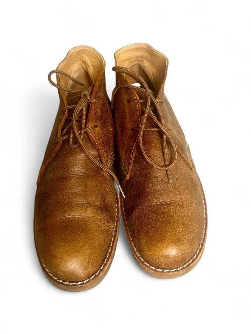 Roots Canada Women's Chukka Boot Tribe Brown Learher Size 11